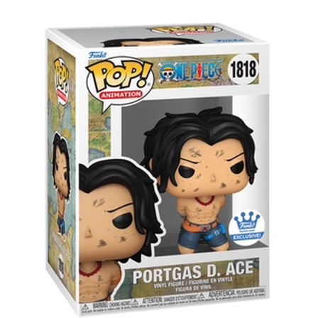 Funko Pop Vinyl Figure Portgas D. Ace 1818 Anime One Piece