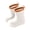 White, variant on Rain Boots Kids Waterproof Non- Textured Sole Easy On Off Pull Tab Flexible Mid Ankle Rain Boots for Toddler&Little Kids Outdoor Rainy Day