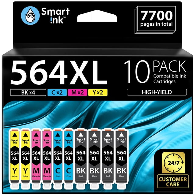 Cartucho de tinta Smart Ink compatible con HP 564XL High Yield