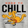 thumbnail image 3 of Disney - Mickey & Friends - Pluto - Here to Chill - Toddler And Youth Long Sleeve Graphic T-Shirt, 3 of 5