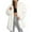 W01-White, variant on JUUYY Women's Faux Coat Fuzzy Warm Winter Oversized Outwear Fashion Casual Lightweight Long Cardigan Solid Color Jacket Black L