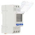 thumbnail image 4 of Interrupteur de Minuterie de Batterie Amovible, Interrupteur de Minuterie Numérique Programmable Rétroéclairage LCD Alimenté par Batterie pour Utilitaire Électrique, 4 of 7