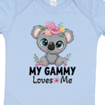 thumbnail image 4 of Inktastic My Gammy Loves Me Girl Grandchild Koala Girls Baby Bodysuit, 4 of 5