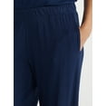 thumbnail image 5 of Joyspun Women's Ribbed Knit Pull On Sleep Pants, Sizes S to 3X, 5 of 6