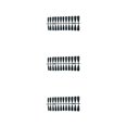 thumbnail image 1 of Tabletas para Mejorar las Uñas Seitruly Diseño de Puntos Elegantes Textura Esmerilada 24 Piezas, 1 of 6
