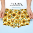 thumbnail image 3 of Yiaed Sunflowers Print Boys' Boxer Briefs Cotton Casual Stretch Comfort Boys Boxers - Kids Boxer Briefs Underwear for Boys (6-18)-Small, 3 of 5