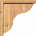 thumbnail image 3 of 7 1/2"W x 14"D x 14"H Carmel Smooth Corbel w/Backplate, Western Red Cedar, 3 of 9