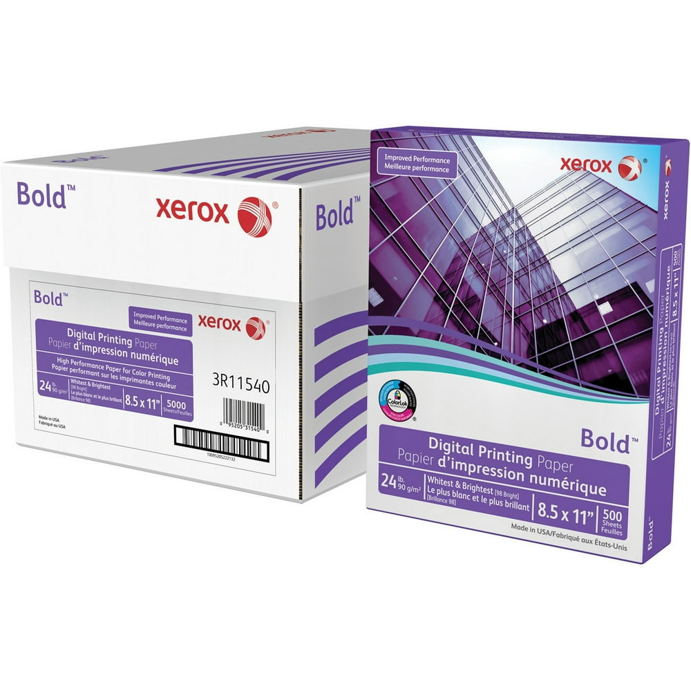 Xerox Bold Digital Printing Paper, White