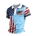 thumbnail image 2 of Funny Golf Shirts for Men Usa 250th Anniversary Shirt 1776 July 4th Shirts Patriotic T-Shirts Graphic Tees for Men Mens Graphic T Shirts Funny Shirt Fourth Of July Outfit Men, 2 of 5