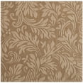 thumbnail image 6 of SAFAVIEH Impressions Emmalyn Textured Floral Wool Runner Rug, Light Brown, 2'3" x 8', 6 of 9