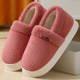 thumbnail image 1 of Pantuflas para mujer - Pantuflas lavables - Pantuflas de otoño-invierno - Pantuflas clásicas de fieltro para hombre - Pantuflas de invierno acogedoras, 1 of 5