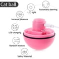 thumbnail image 3 of Diversión interactiva del gatito del juguete de la bola del gato recargable USB de la bola del juguete del gato que persigue el juguete del animal doméstico, 3 of 7