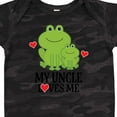 thumbnail image 4 of Inktastic My Uncle Loves Me Frog Boys or Girls Baby Bodysuit, 4 of 5