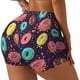thumbnail image 1 of Fotbe Donuts1 Shorts Sin Costuras – Shorts Deportivos de Cintura Alta para Mujer, Elásticos para Gimnasio, Yoga, Running o Ciclismo-Large, 1 of 8