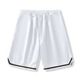 thumbnail image 5 of LNZGNM Men's Basketball Shorts Plus Size Quick Dry Sports Shorts Athletic Lightweight Breathable Short Pants Jogger Shorts with Pockets,White 3XL, 5 of 5