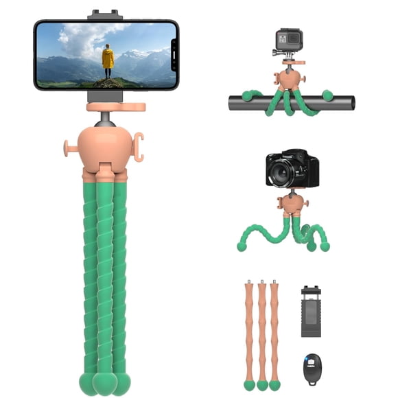 Trípode para teléfono Tripod Jishane con control remoto inalámbrico para iPhone
