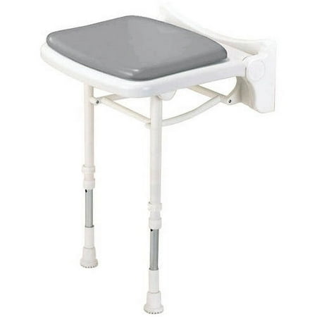 ARC ES2000-GR Economy Compact Seat without Back and Arms, Grey