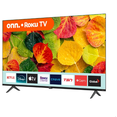 thumbnail image 2 of Refurbished onn. 55" Class 4K UHD (2160p) Roku Smart QLED TV (ONB25QDR55-CA), 2 of 4