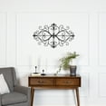 thumbnail image 2 of Stratton Home Decor Traditional Scroll Wall Decor in Black, 2 of 8