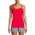 thumbnail image 2 of No Boundaries Ribbed Cami Top, 5-Pack, Women's XXS-XXL, 2 of 6