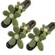 thumbnail image 2 of Pinzas rectas con forma de pico de pato y flores retro, horquilla y pinza recta con forma de pico de pato y flores retro, pinzas para el pelo elegantes con forma de pico de pato, planas y de fijación, 2 of 8