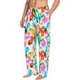 thumbnail image 6 of Rateoe Colorful Air Balloons Pattern Men’s Ultra-Soft Comfy Pajama Lounge Pants Sleepwear,Comfortable Lounge Wear,lightweight Pajamas, Casual Home Wear-XX-Large, 6 of 6