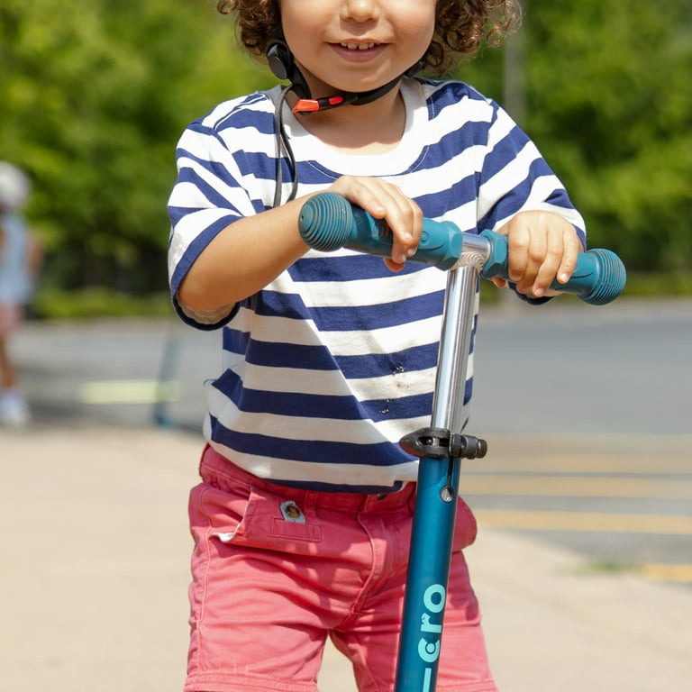 Micro Kickboard Mini Deluxe Blue Scooter, Adjustable