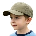 thumbnail image 5 of OGLCCG Kids Mesh Baseball Cap for Girls Boys Quick Drying Sports Running Trucker Hat Lightweight Sun Protection Hat for Outdoor Activity 2-6 Years, 5 of 6