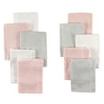 thumbnail image 1 of Little Treasure Paños De Lujo Unisex De Rayón De Bambú Para Bebé, Color Rosa Claro, Gris, Talla Única, 1 of 1