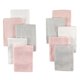 thumbnail image 1 of Little Treasure Paños De Lujo Unisex De Rayón De Bambú Para Bebé, Color Rosa Claro, Gris, Talla Única, 1 of 1
