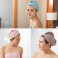 2 Pack Waffle Hair Towel,Hair Towel Wrap,Hair Drying Towel,Hair Towel