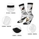 thumbnail image 5 of Fotbe Animal Bird Calcetas Largas con Estampado para Hombre y Mujer – Calcetas de Compresión Transpirables y Elásticas, Viajar y Uso Diario Talla 5-11, 5 of 6