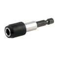 thumbnail image 1 of 1PC Hexagonal Quick Release Self-Locking Extension Rod Release 1/4”60mm Bit Screw Screwdriver Shank Quick Hex Drill Holder Tools & Home Improvement Black, 1 of 4
