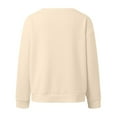 thumbnail image 5 of Cnbwig Sweaters for Women Elegant Long Sleeve Knit Cardigan Button Down Sweater Cat Knitted Coat Loose V Neck Jacket Fashion Sweaters Fall Tops B-Beige S, 5 of 5