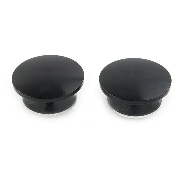 BFYWAL Black Inner Fairing Mirror Plugs For Harley Batwing Models Street Glide Electra Glide 1996-2016