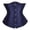 Navy, variant on Women‘s Elegant Bodysuit With Waist Cincher For Sculpting And Support,Color:Navy