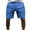 Blue, variant on IROINNID Men's Loose Comfortable Flat-Front Shorts Casual Pull On Sports Shorts