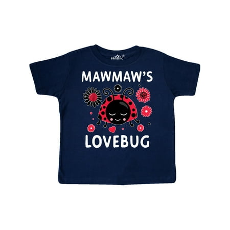 

Inktastic Valentine s Day Mawmaw s Lovebug Gift Toddler Boy or Toddler Girl T-Shirt