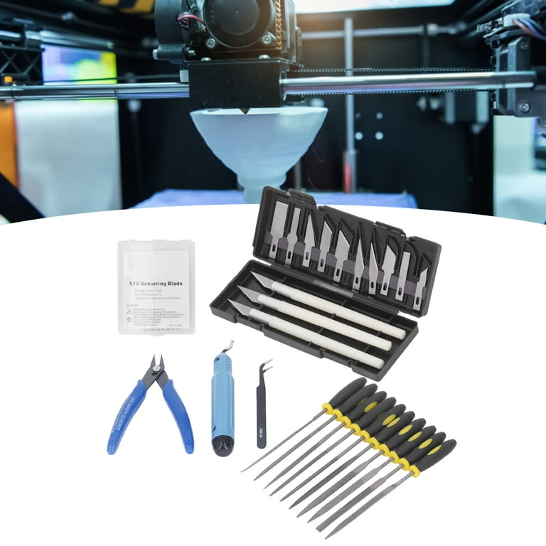 3D Printer Tool Kit, 3D Printing Accessory Simple Operation Full Cleaning  For Carving 