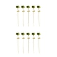 thumbnail image 4 of Anémona artificial Monstrate con hojas y tallos largos 5 piezas decoración de flores, 4 of 6