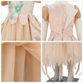 thumbnail image 4 of KAWELL Animation Costume Champagne Princess Dress Up, Kids Halloween Cosplay Party Outfit, Academy Uniform School Suits, Evening Gown for Girls 4-12 Years, 4 of 6