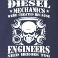 thumbnail image 3 of CafePress - Diesel Mechanic Because Engine Long Sleeve T Shirt - Long Sleeve Dark T-Shirt, 3 of 4