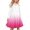 Pink Gradient, variant on Arshiner Girls Long Sleeve Stretchy Dress A line Twirly Skater School Party Dress