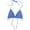 Blue - marinablu, variant on Tavik Womens Nancy Bikini Swim Top, Blue, Small