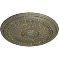 thumbnail image 3 of Ekena Millwork 27"OD x 2 1/2"P Brunswick Ceiling Medallion (Fits Canopies up to 4 1/2"), Hand-Painted Witch Hazel Crackle, 3 of 5
