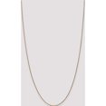 thumbnail image 2 of 14K Yellow Gold 1.25mm D/C Spiga Chain (30 X 1.25) Made In Peru pen62-30, 2 of 5