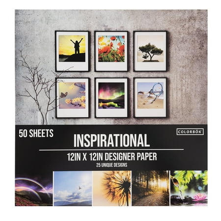 UPC: 0765468682396 | Colorbök 12  Inspirational Designer Paper Pad  50 Piece