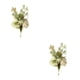 thumbnail image 2 of Ramo falso decorativo Inteprter Tela Blanco Verde Rosa Champán, 2 of 6