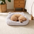 thumbnail image 5 of Bear Shaped Pet Pillow Neck Support Soft Polyester Fabric Washable for Cats Small Dogs Puppy Kitten Indoor Crate Rest Cute Bed, 5 of 7