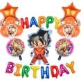 thumbnail image 4 of Decoraciones para fiesta de cumpleaños de Dragon Ball Z Globos de Son Goku Vasos de papel Platos Servilletas Suministros Telones de fondo Recuerdos de fiesta Baby Shower, 4 of 5
